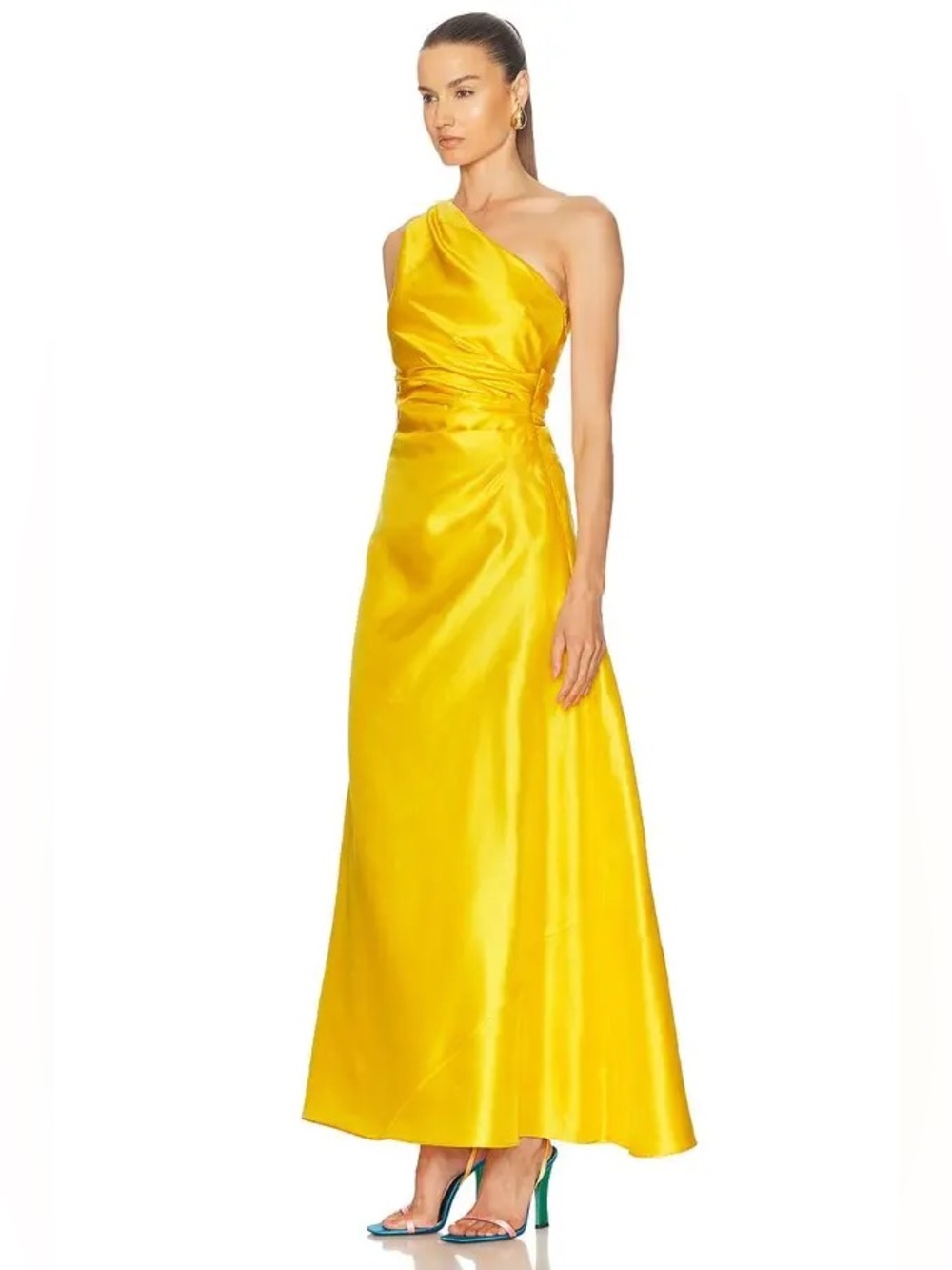 STAUD Este Silk Dress - Picture 2 of 8